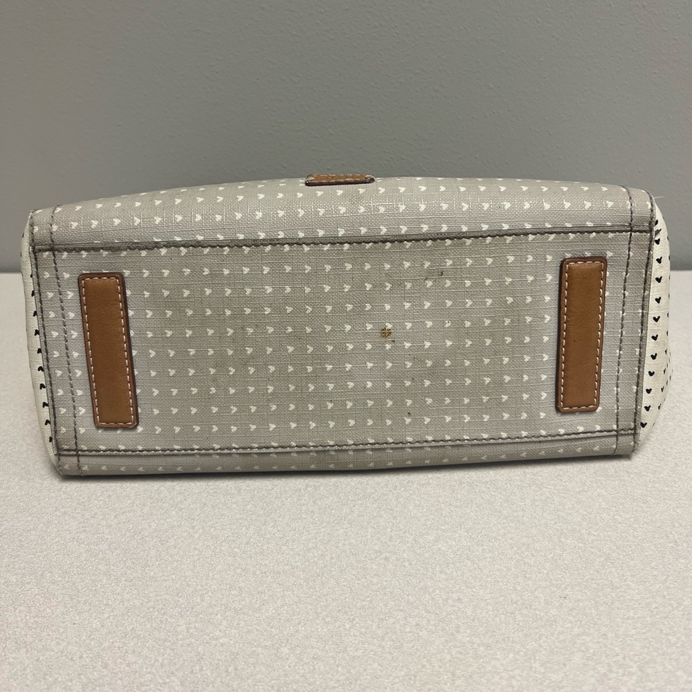 Fossil Emma Tote Bag Grey, Cream, Beige - Picture 8 of 8